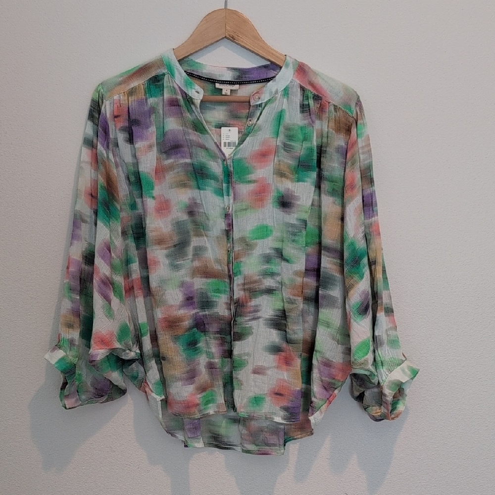 Multicolor Women's Blouse Pilcro, Anthropologie